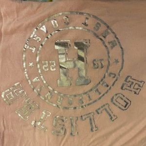 Short sleeve baby pink logo tee